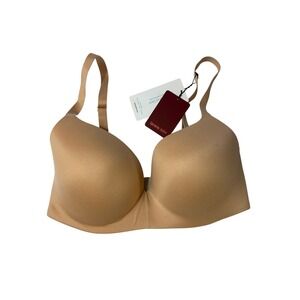 Tommy‎ John Second Skin Demi Bra Nude T-Shirt Smooth Wireless Lightly Lined